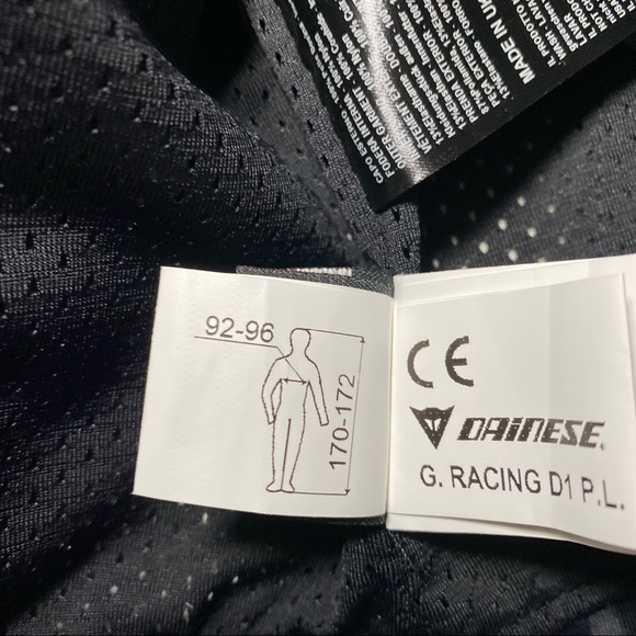 SOLD Dainese Racing D1 Leather Motorcycle Jacket Ladies - Picture 8 of 12